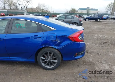2021 Honda Civic Ex z USA, uszkodzony, nr VIN 2HGFC1F35MH703346